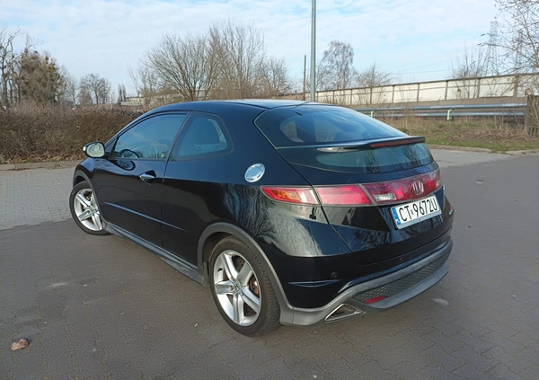 Honda Civic cena 22500 przebieg: 253483, rok produkcji 2008 z Toruń małe 154